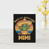 Nacho Average Mimi Matching Mexican Cinco De Mayo Karte (Gelbe Blume)