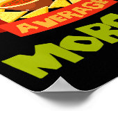 Nacho Average Morgan Funny Birthday Personalized N Poster (Ecke)