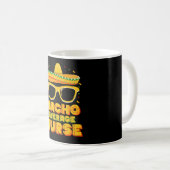Nacho Average Nurse Cinco De Mayo Matching Family Kaffeetasse (VorderseiteRechts)