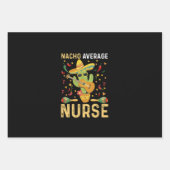 Nacho Average Nurse Cinco De Mayo Mexican Nursing Geschenkpapier Set (Vorderseite)