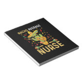 Nacho Average Nurse Cinco De Mayo Mexican Nursing Notizblock (angewinkelt)