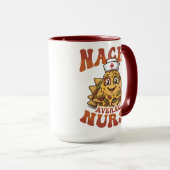 Nacho Average Nurse Funny Cinco de Mayo Tasse (VorderseiteRechts)