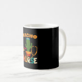 Nacho Average Nurse Mexican Fiesta Cinco De Mayo Kaffeetasse (VorderseiteRechts)