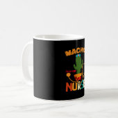 Nacho Average Nurse Mexican Fiesta Cinco De Mayo Kaffeetasse (Vorderseite Links)