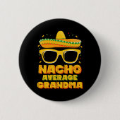 Nacho Average Oma Cinco De Mayo Family Button (Vorderseite)