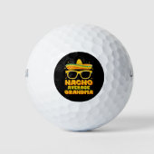 Nacho Average Oma Cinco De Mayo Family Golfball (Vorderseite)