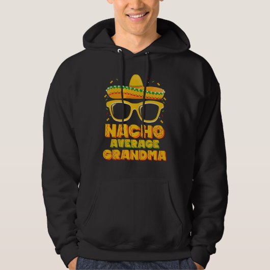 Nacho Average Oma Cinco De Mayo Family Hoodie (Vorderseite)