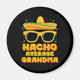 Nacho Average Oma Cinco De Mayo Family Magnet
