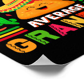 Nacho Average Oma Funny Mexican Nana Funny Cin Poster (Ecke)