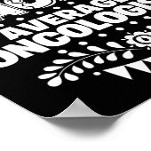 Nacho Average Oncologist Fun Gift Cinco De Mayo Poster (Ecke)