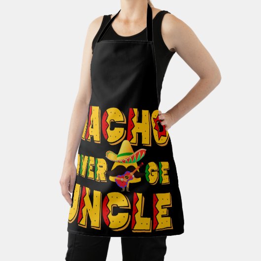 Nacho Average Onkel - Funny Oncle Geschenk Schürze (InSitu)