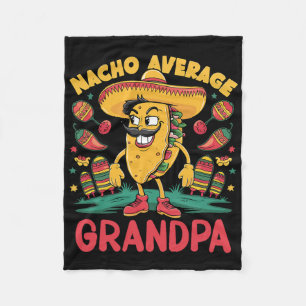 Nacho Average Opa Mexican Matching Cinco De Ma Fleecedecke