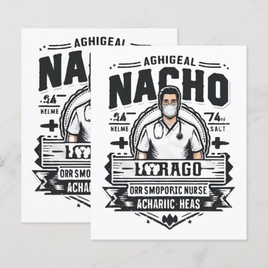 Nacho Average Orthopädie Nurse (Vorne/Hinten)