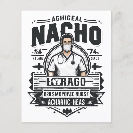 Nacho Average Orthopädie Nurse (Rückseite)