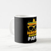 Nacho Average Papa Vater Family Cinco De Mayo Kaffeetasse (Vorderseite Links)