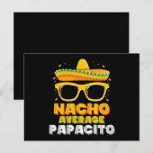 Nacho Average Papacito Vater Cinco De Mayo Postkarte (Vorne/Hinten)
