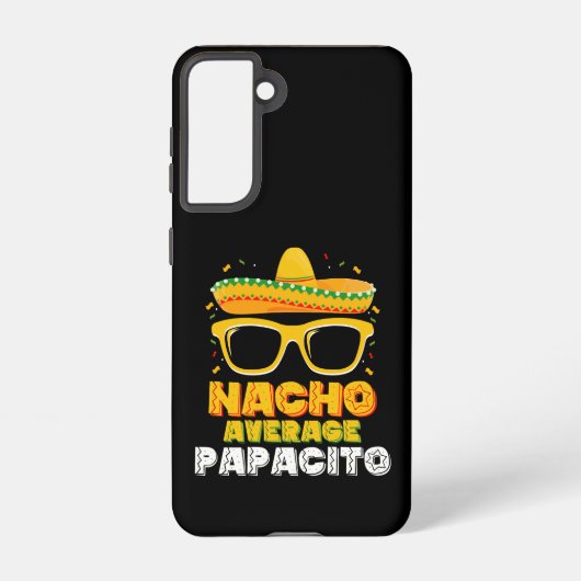 Nacho Average Papacito Vater Cinco De Mayo Samsung Galaxy Hülle (Rückseite)