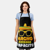 Nacho Average Papacito Vater Cinco De Mayo Schürze (Getragen)