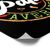 Nacho Average Papi Cactus Cinco De Mayo Matching F Poster (Ecke)