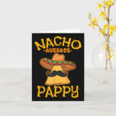 Nacho Average Pappy Pater Daddy Vater Papa Cinco D Karte (Gelbe Blume)