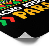 Nacho Average Para Cinco De Mayo Mexican Fiesta Sq Poster (Ecke)