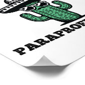 Nacho Average Paraprofessional Mexican Cinco De Ma Poster (Ecke)