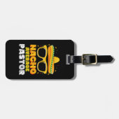 Nacho Average Pastor Cinco de Mayo Gepäckanhänger (Vorderseite horizontal)