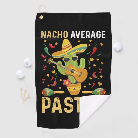 Nacho Average Pastor Religious Leader Cinco De May Golfhandtuch (Insitu)