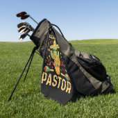 Nacho Average Pastor Religious Leader Cinco De May Golfhandtuch (Gras)