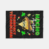 Nacho Average Pharmacy Techniker Fleecedecke (Vorderseite (Horizontal))