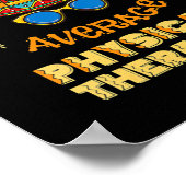 Nacho Average Physiotherapeut Cinco De Mayo Poster (Ecke)