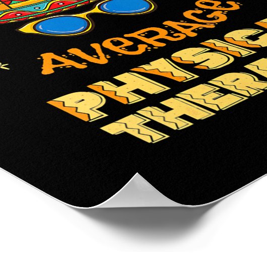 Nacho Average Physiotherapeut Cinco De Mayo Poster (Ecke)