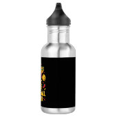 Nacho Average Pickleball Player Edelstahlflasche (Rechts)