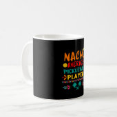 Nacho Average Pickleball Player Funny Cinco De May Kaffeetasse (Vorderseite Links)