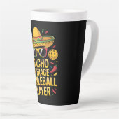 Nacho Average Pickleball Player Milchtasse (Rechte Ecke)
