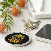 Nacho Average Pickleball Player Schlüsselanhänger (Seite)