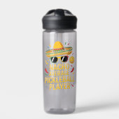 Nacho Average Pickleball Player Trinkflasche (Vorderseite)