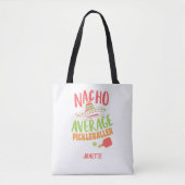 Nacho Average Pickleballer Funny Pickleball Pub Tasche (Vorderseite)