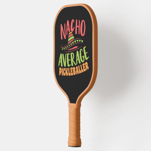 Nacho Average Pickleballer Funny Pickleball Schläger (Links)