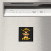 Nacho Average Pilot Aviator Flugkapitän Cinco D Magnet (In Situ (Geschirrspüler))