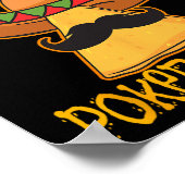 Nacho Average Poker Player Mexicanisches Kartenspi Poster (Ecke)