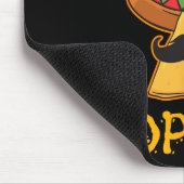 Nacho Average Pop Pop Mexican Disc Großvater Cin Mousepad (Ecke)