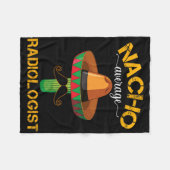 Nacho Average Radiologe Radiology Physician Cinc Fleecedecke (Vorderseite (Horizontal))
