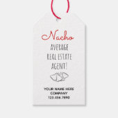 Nacho Average Real Anwesen Agent Geschenkanhänger (Vorderseite)