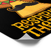 Nacho Average Respiriratory Therapist rt Asthma Ci Poster (Ecke)