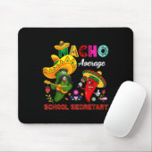 Nacho Average School Secretary Funny Cactus Chili Mousepad (Mit Mouse)