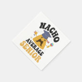 Nacho Average Senior Abschluss Cinco De Mayo GIft Serviette (Ecke)