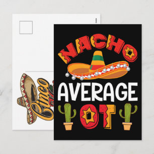 nacho-average-senorita-cinco-de-mayo-happy-cinco- feiertagspostkarte
