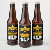 Nacho Average SLP Speech Pathologe Bierflaschenetikett (Flaschen)