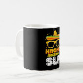 Nacho Average SLP Speech Pathologe Kaffeetasse (Vorderseite Links)